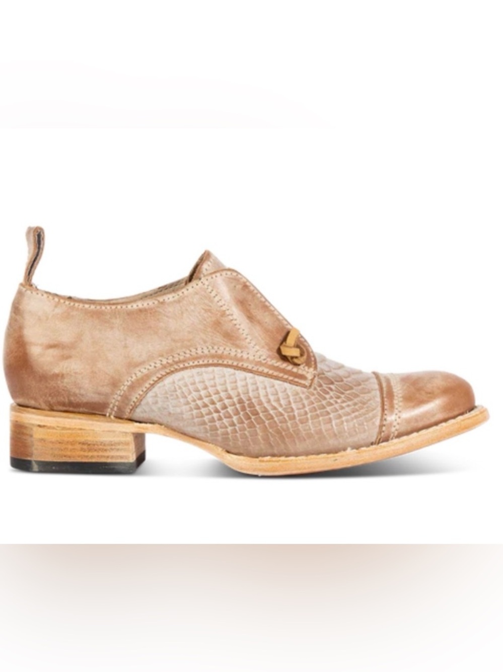 Freebird Brown Leather Flats - Mabel - Picture 4 of 17